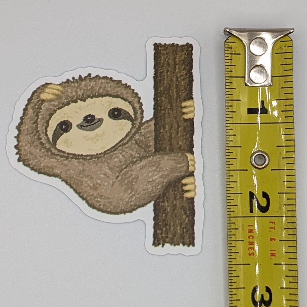 Sloth Sticker - Picture 2 of 2